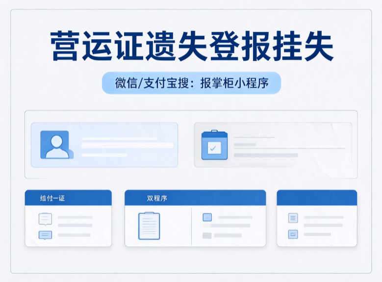 湖南营运证丢失登报挂失去哪里登报? 湖南营运证丢失登报挂失去哪里登报?